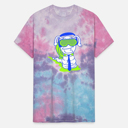 Cool DJ Snail Tie Grinning Smiling Music Party Fun