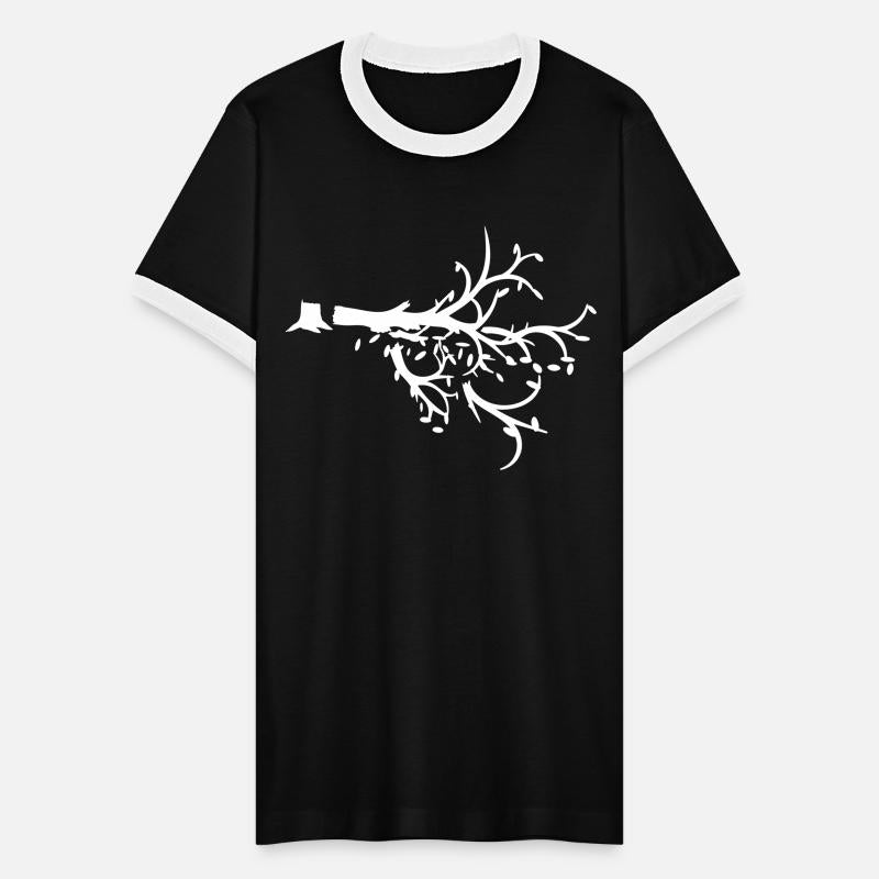 Cool Felled Lumberjack Tree Forest Tree Silhouette