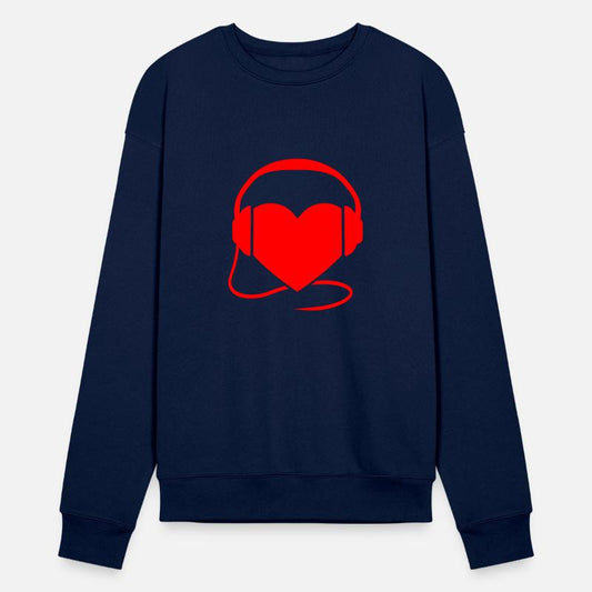 Cool Heart Party Love Heartbeat Headphone Sound DJ