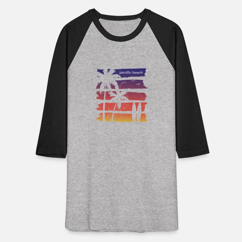 Cool Pacific Beach California Surfing Fan Palm