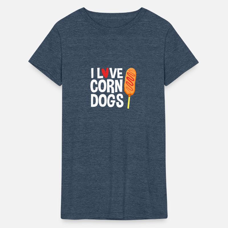Corn Dog Stick Food Lover I Love Corn Dogs