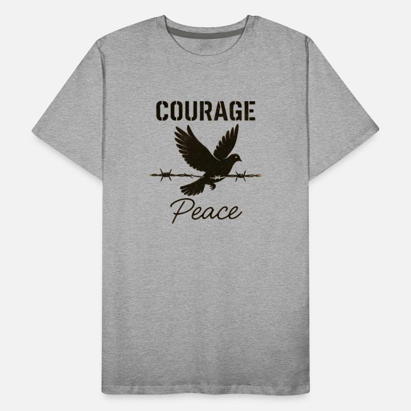 Courage and Peace Dove Graphic-Symbol of Strength