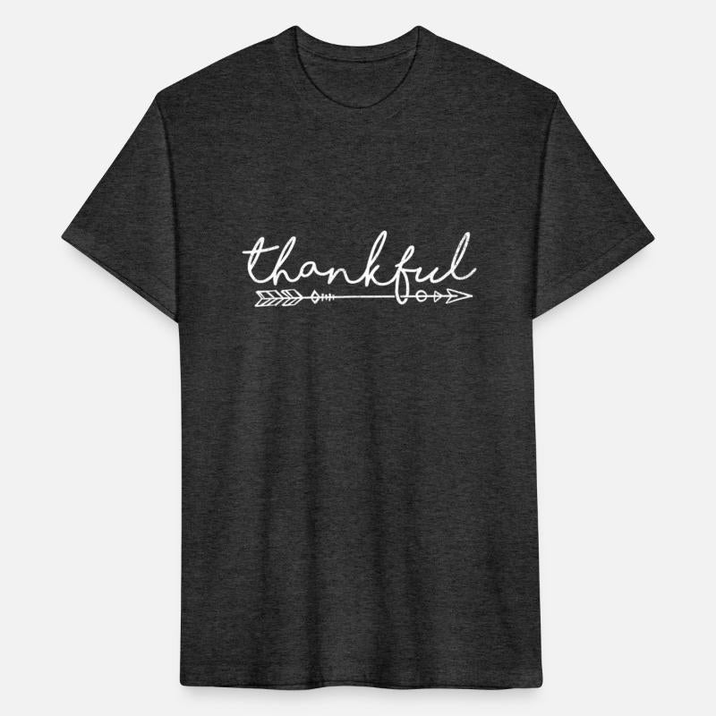 Cute Cursive Thankful Thanksgiving Gift Top