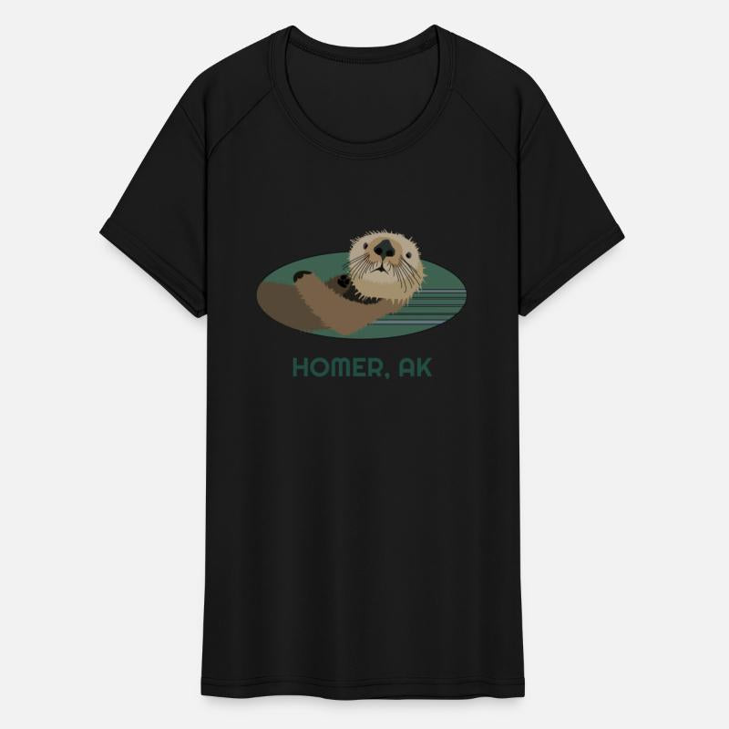 Cute Homer Coast Otter Alaska Resident Fisherman