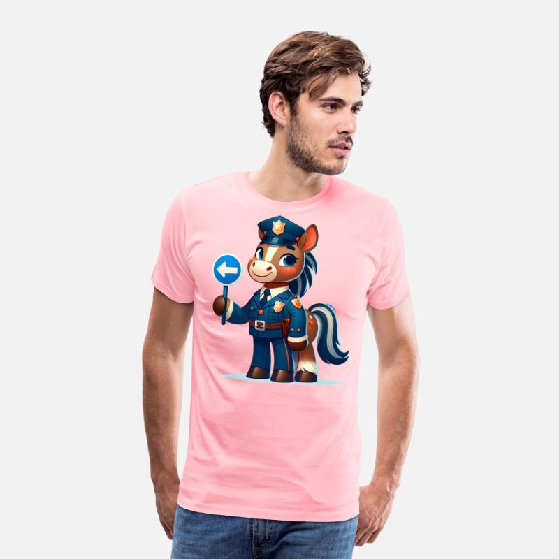 Cute Horse Police Officer