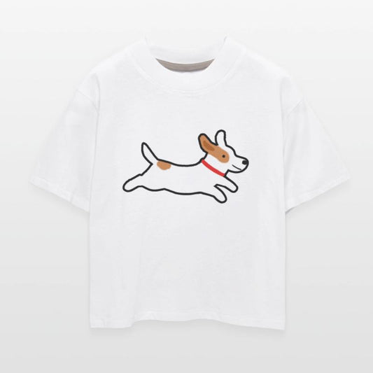 Cute Jack Russell Terrier Running Dog