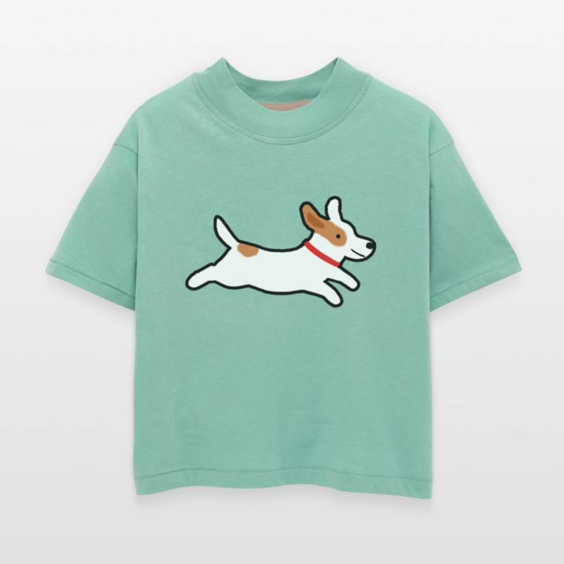 Cute Jack Russell Terrier Running Dog