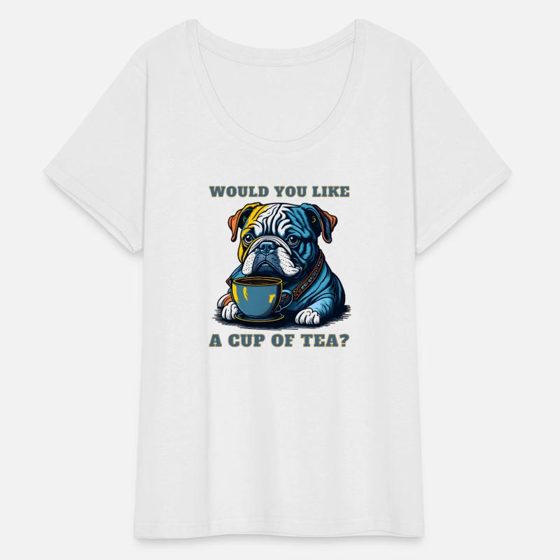 Cute Vintage Retro British Bulldog