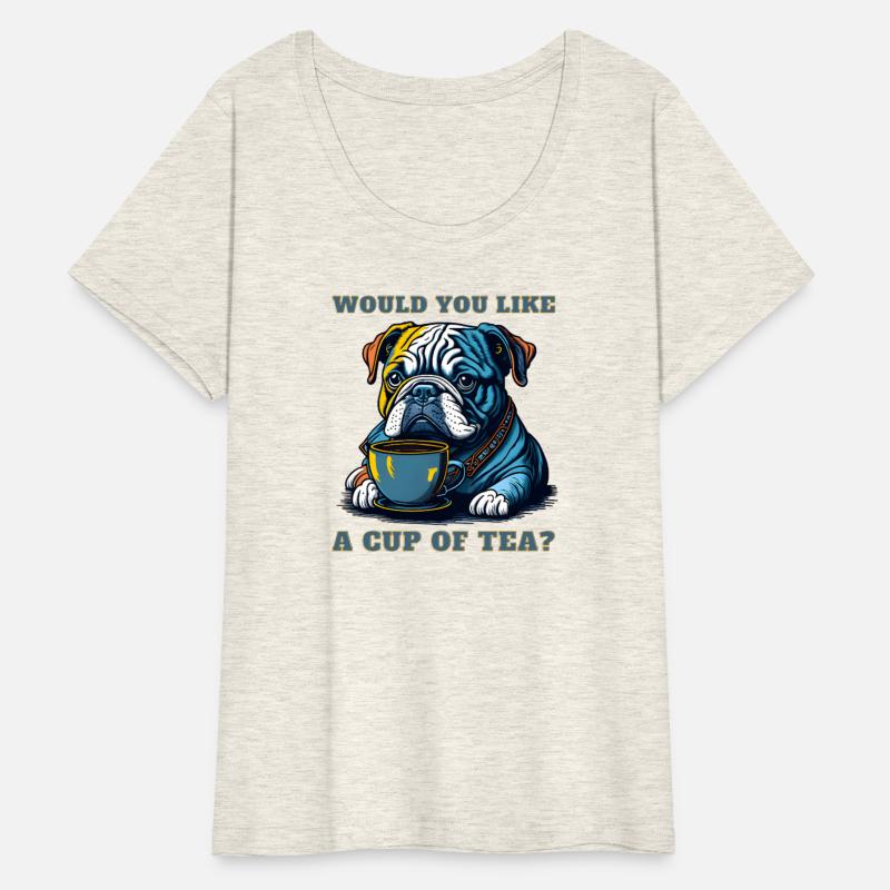 Cute Vintage Retro British Bulldog