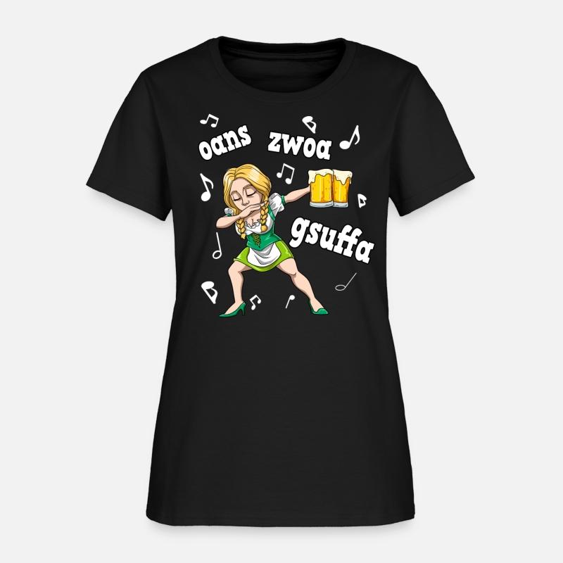 Dabbing Waitress Dirndl Service Swaying Music