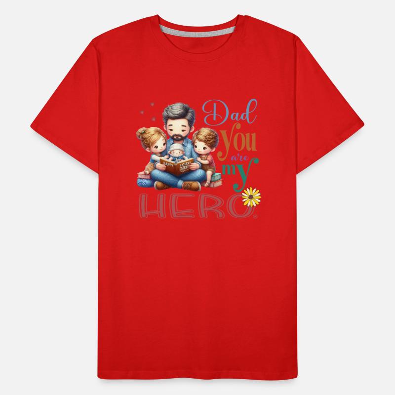 Dad You are my Hero Family Reading Time