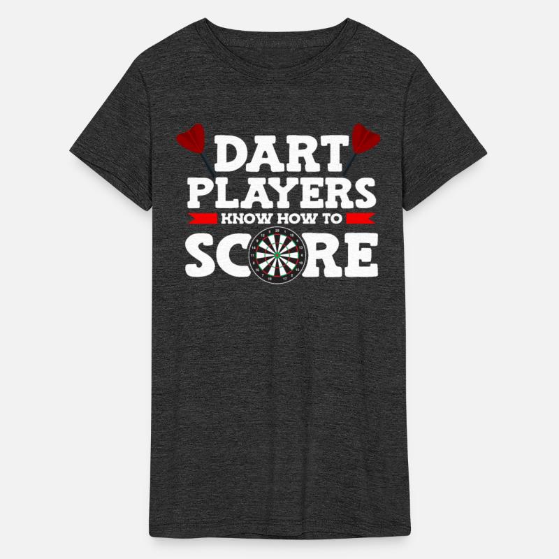 Dart Players Know Score Bullseye Darts Target