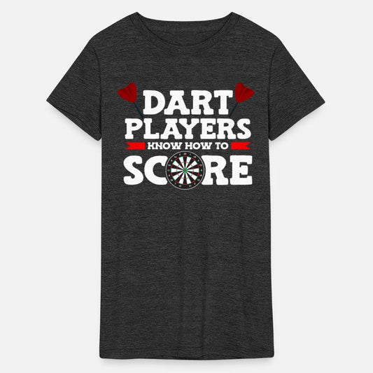 Dart Players Know Score Bullseye Darts Target