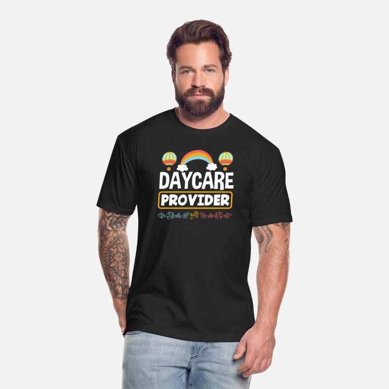 Daycare Provider Colorful Rainbow Hot Air Balloons