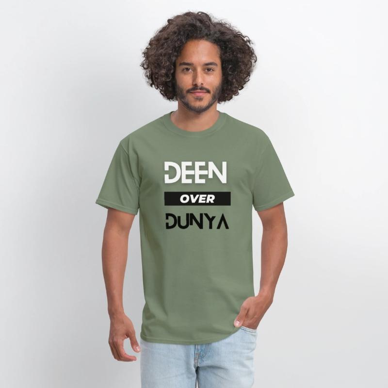 Deen over Dunya | Faithful designs for muslims