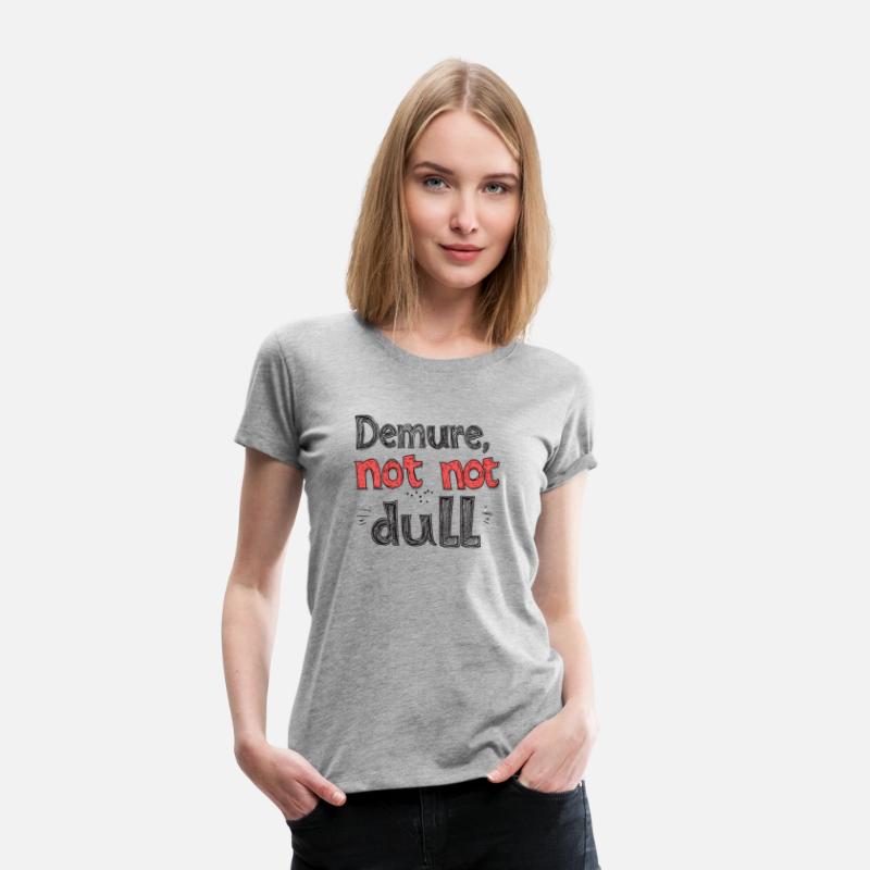 Demure Not Dull Typography - Funny Cartoon Style