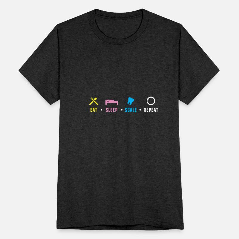 Dental Hygienist Hygiene Eat Sleep Scale Repeat