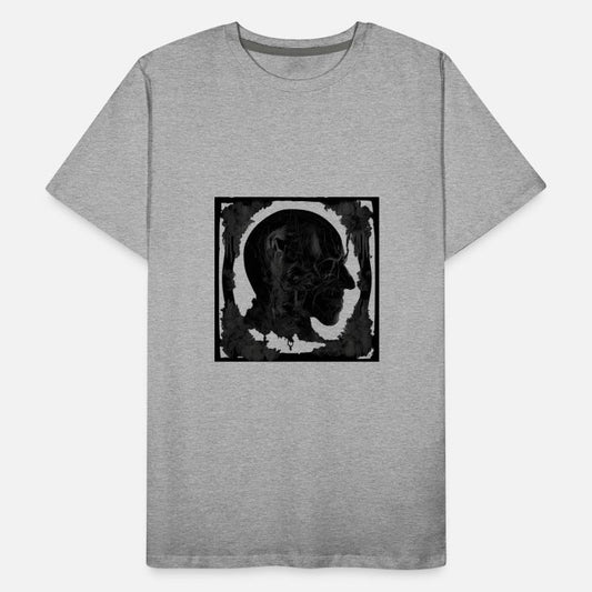 detailed depiction of a skeletal head