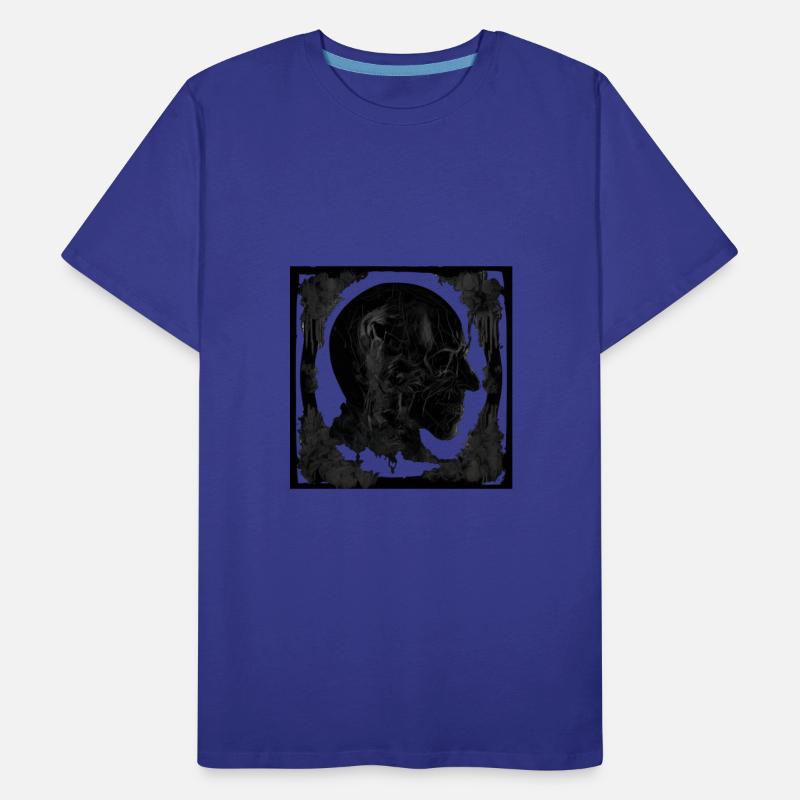 detailed depiction of a skeletal head