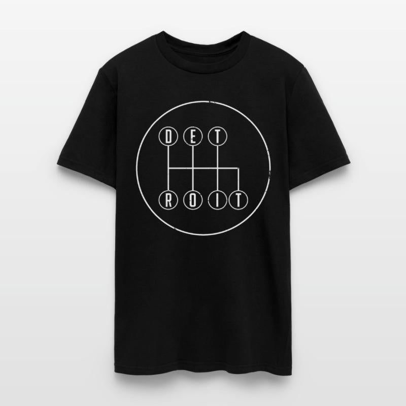 Detroit Stick Shift, 6 speed, manual gear shift