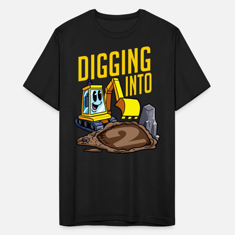 Digging Into 2 Birthday Party Excavator