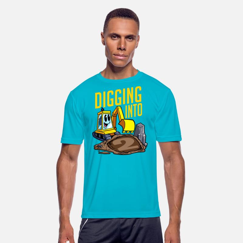 Digging Into 2 Birthday Party Excavator