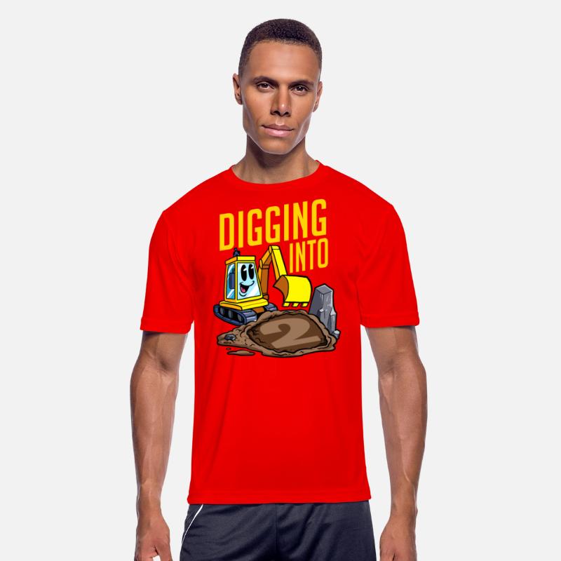 Digging Into 2 Birthday Party Excavator