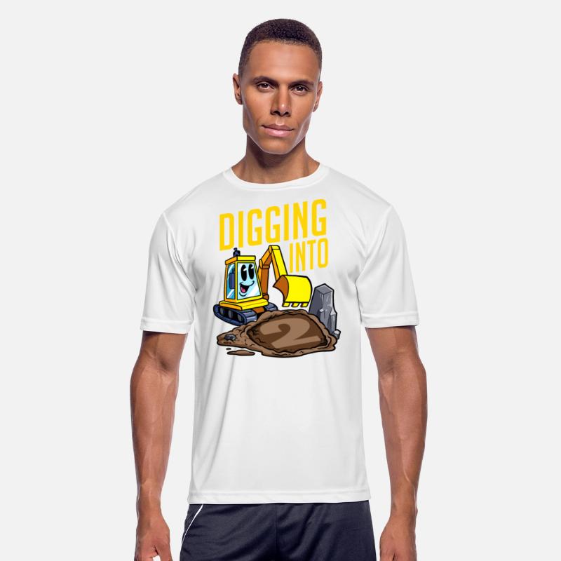 Digging Into 2 Birthday Party Excavator