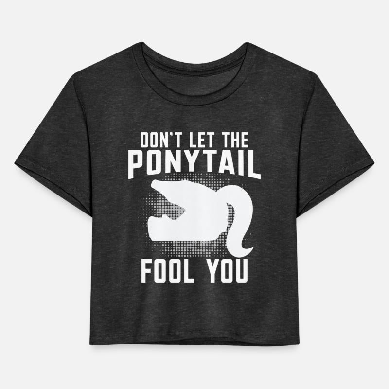 Dirt Bike Dont funny ponytail motocross