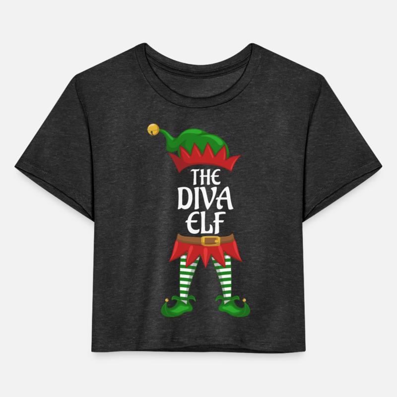 Diva Elf Family Matching Group Christmas Party