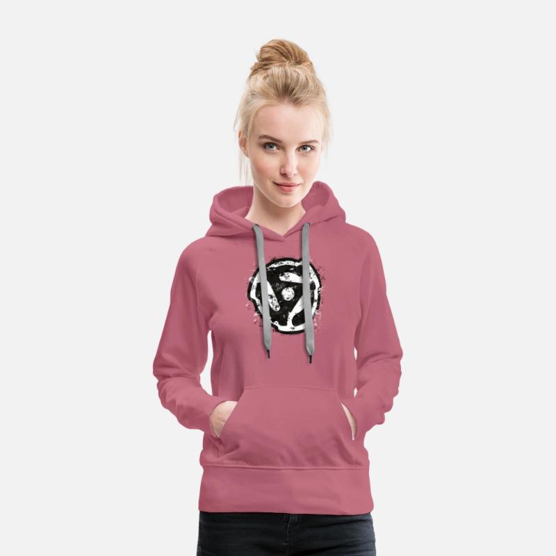 DJ Vinyl Design 45 rpm Record Adaptor (Outline)