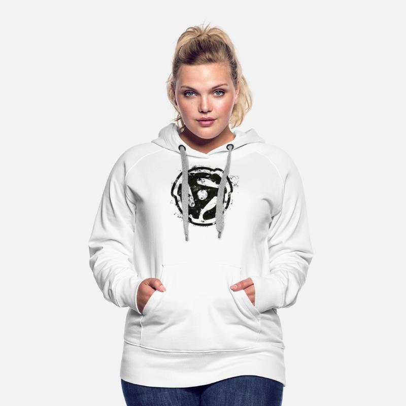 DJ Vinyl Design 45 rpm Record Adaptor (Outline)