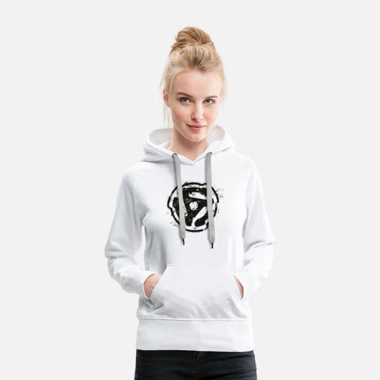 DJ Vinyl Design 45 rpm Record Adaptor (Outline)