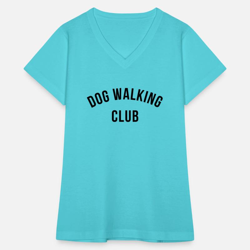 Dog Walking Club Black Typography Design For Dog