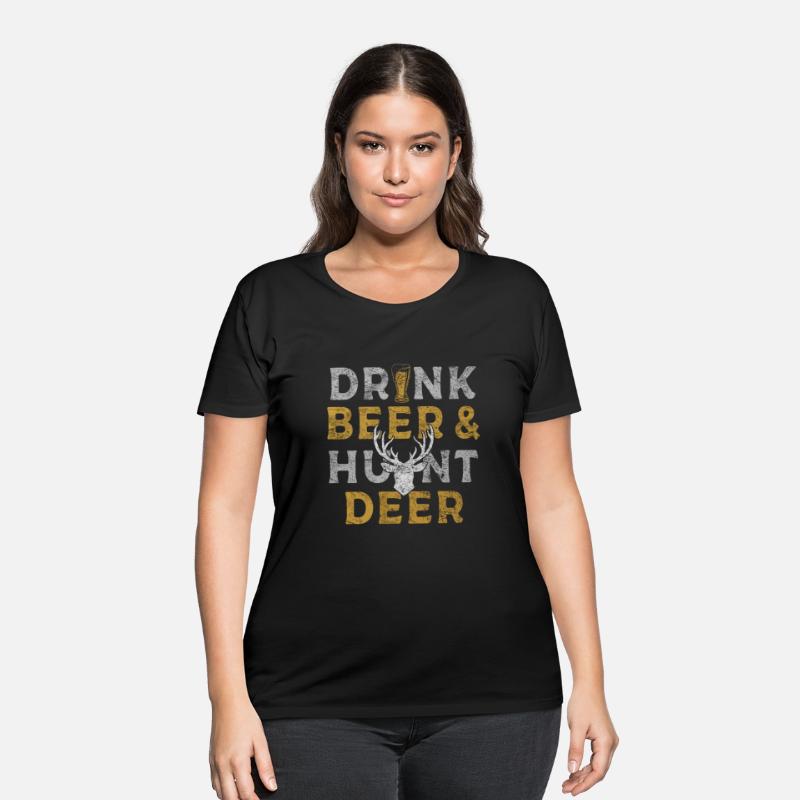 Drink Beer and Hunt Deer funny hunting shirt