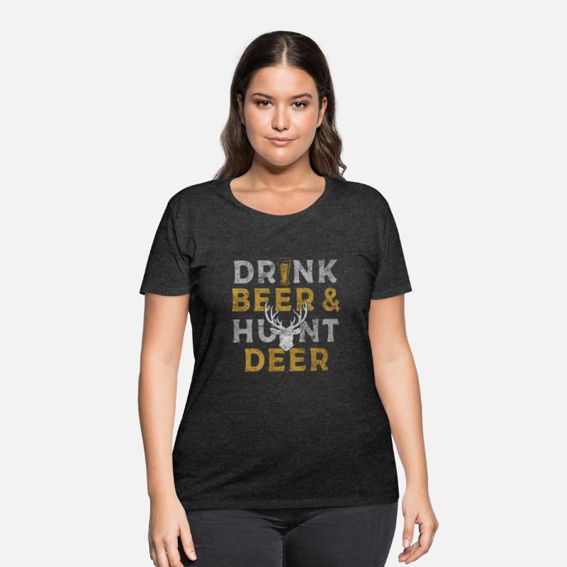 Drink Beer and Hunt Deer funny hunting shirt