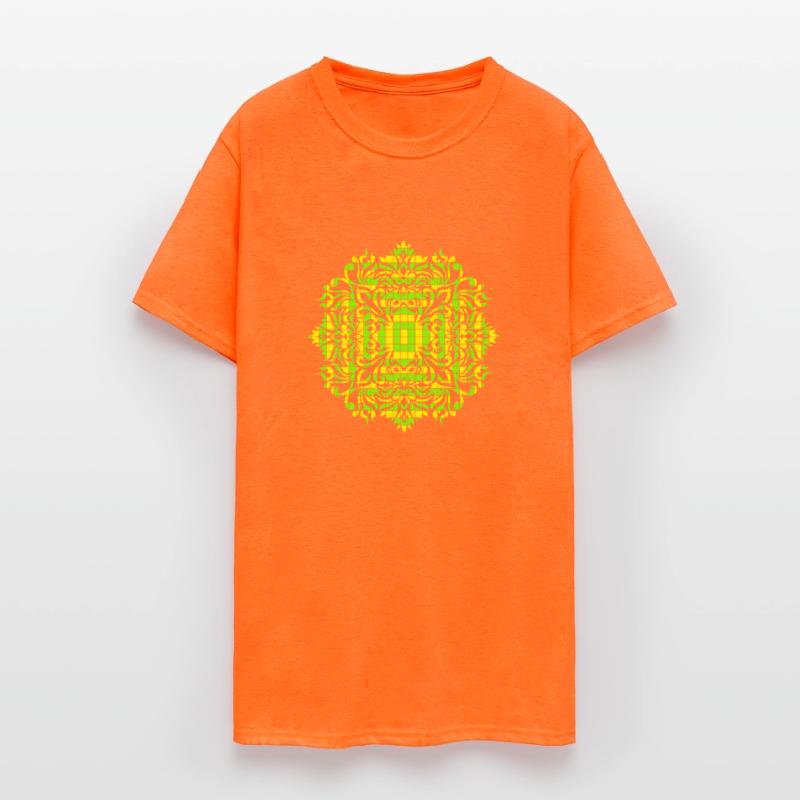 Dual shade flower design