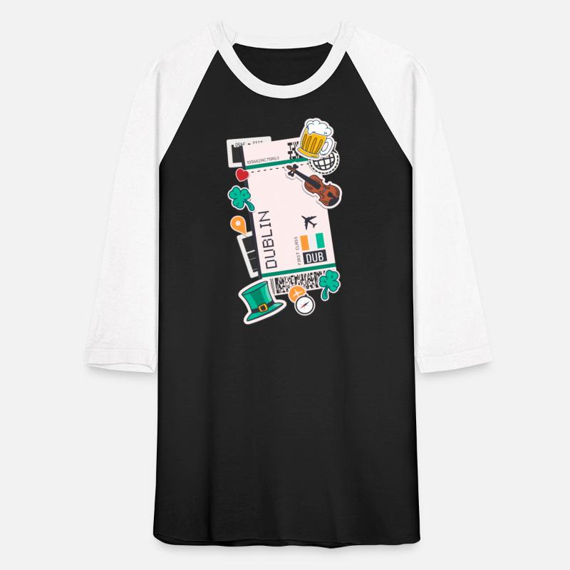 Dublin Air Ticket Boarding Pass Plane Ireland