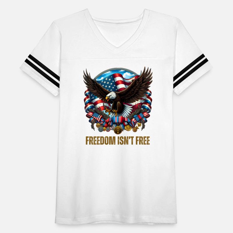 Eagle Flag and Medals Veterans Day