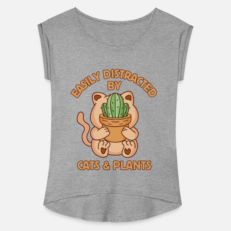 Easily Distracted By Cats and Plants