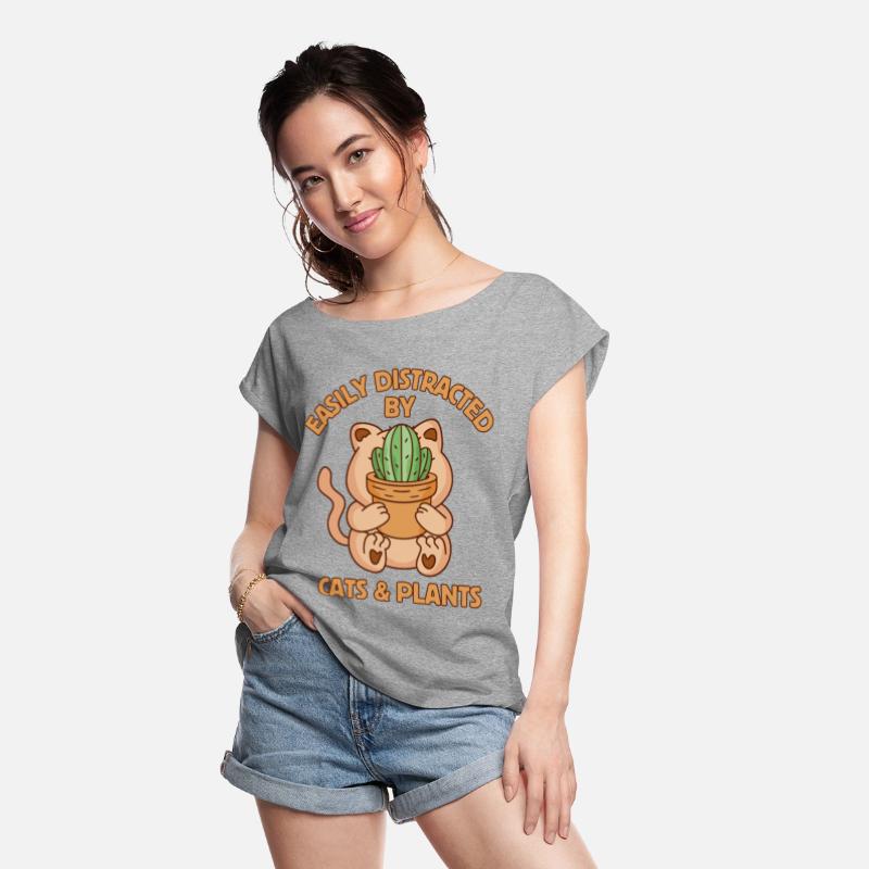 Easily Distracted By Cats and Plants