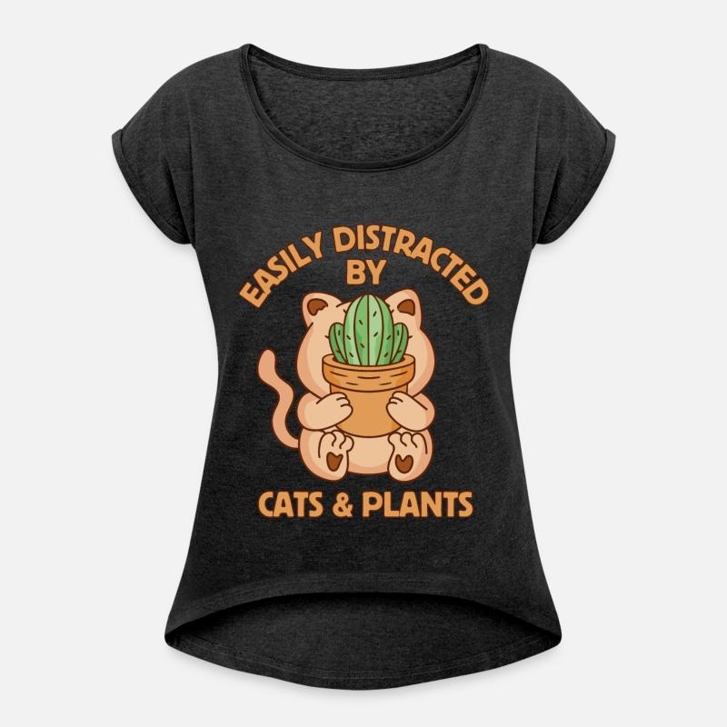 Easily Distracted By Cats and Plants