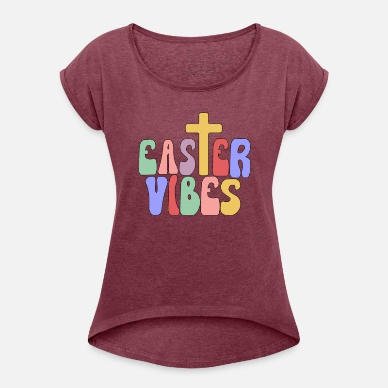 Easter Vibes Cross Happy Easter Celebration