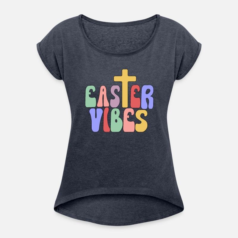 Easter Vibes Cross Happy Easter Celebration