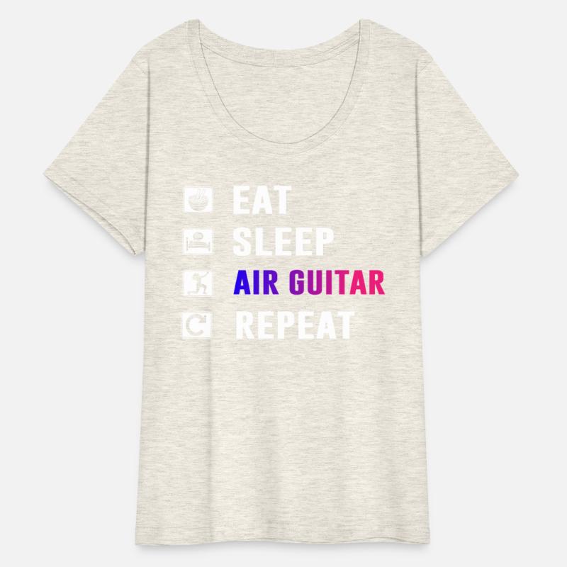Eat Sleep Air Guitar Repeat Funny Air Guitarist