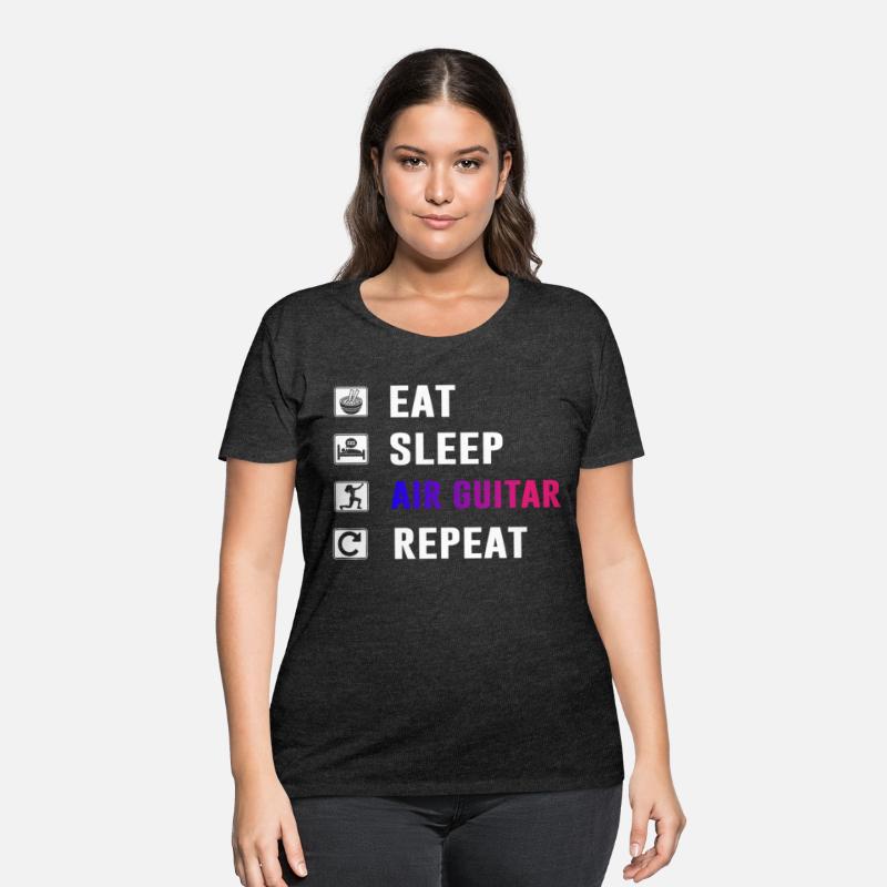 Eat Sleep Air Guitar Repeat Funny Air Guitarist