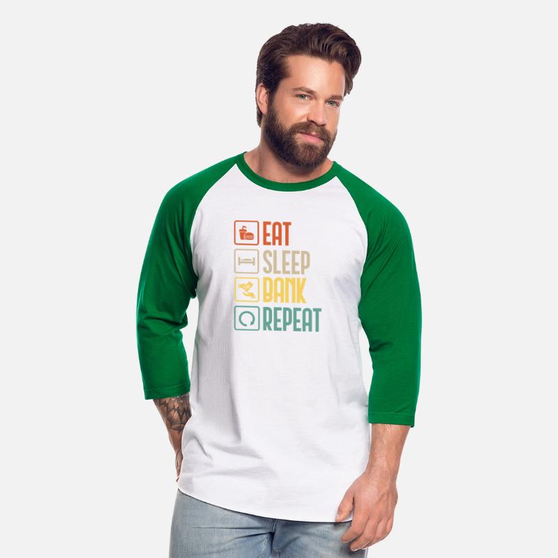 Eat Sleep Bank Repeat Finance Banker Funny gift