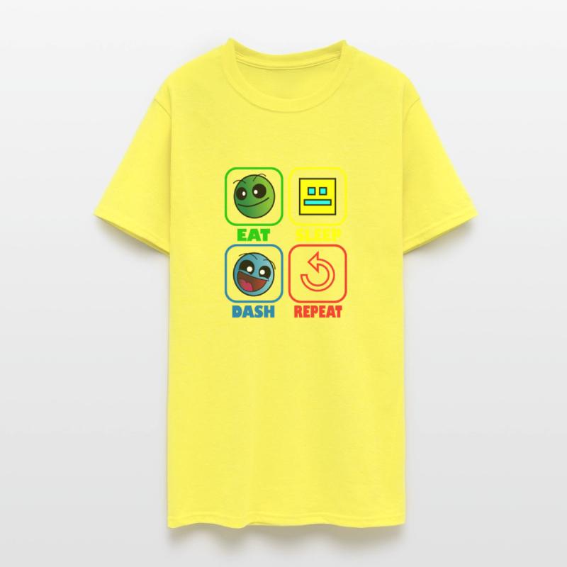 Eat Sleep Dash Repeat Video Game Geometry Video