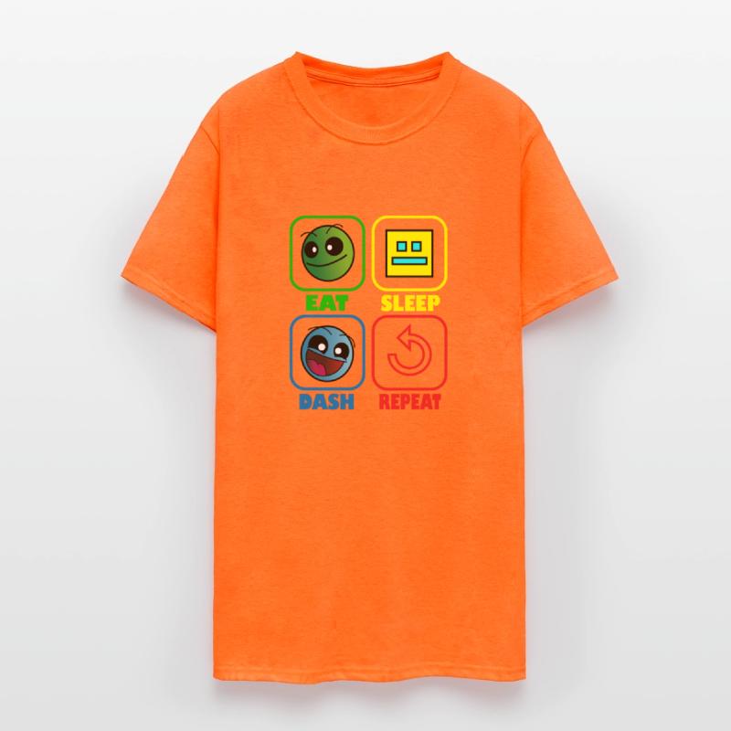 Eat Sleep Dash Repeat Video Game Geometry Video