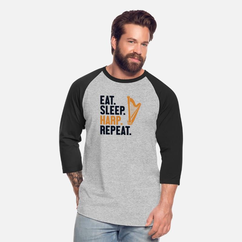 Eat Sleep Harp Repeat Harpist Konghou Pedal Harp